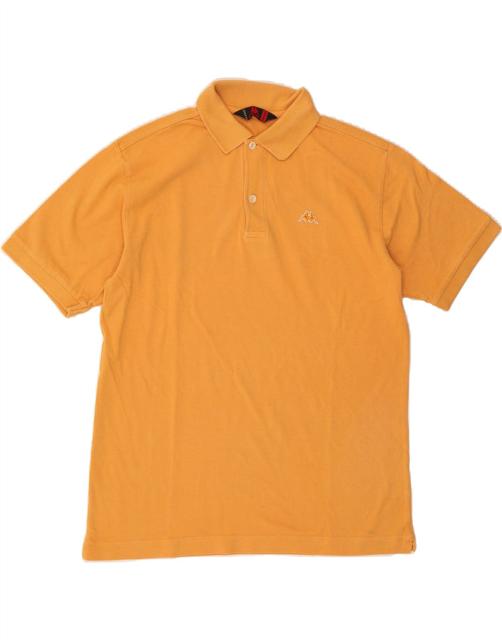 KAPPA Mens Polo Shirt Medium Orange Cotton Vintage Kappa and Second-Hand Kappa from Messina Hembry 