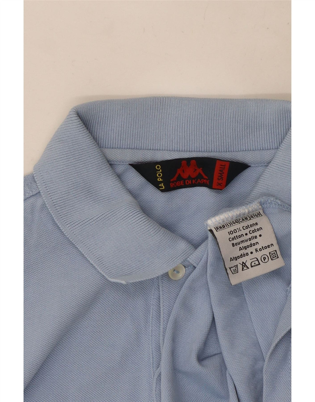 Męska koszulka polo Kappa XS, niebieska, bawełniana