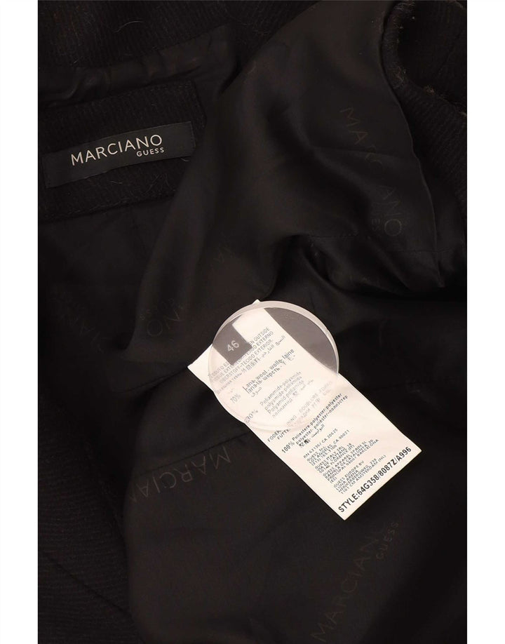 Damska marynarka zapinana na 1 guzik Guess By Marciano IT 46, duża, czarna wełna