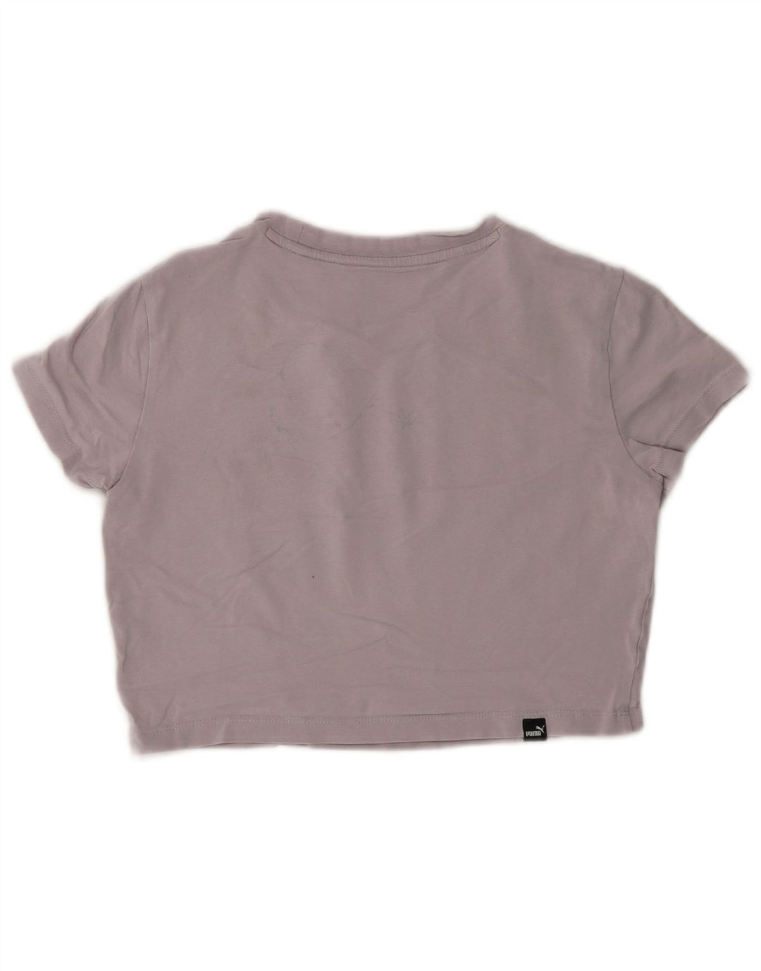 Damska koszulka Puma Crop Graphic Top UK 10 Small Grey