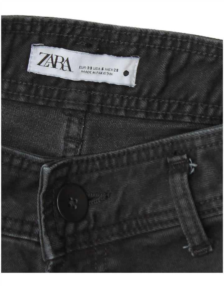 Damskie jeansy z szeroką nogawką Zara EU 38 Medium W28 L29 Granatowe
