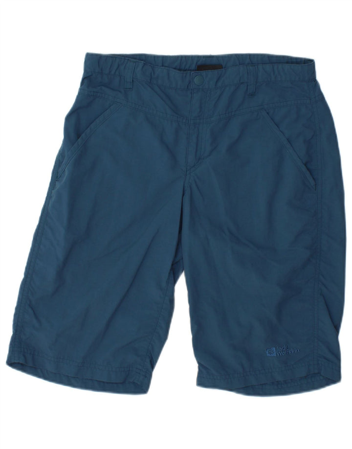Bermudy chłopięce Jack Wolfskin 14-15 lat XL W28 Niebieski poliamid