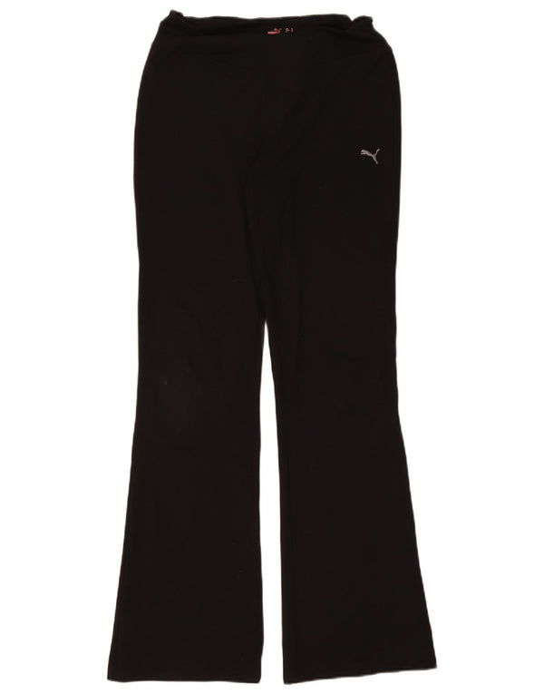 Damskie spodnie dresowe Puma Flare UK 14, duże czarne