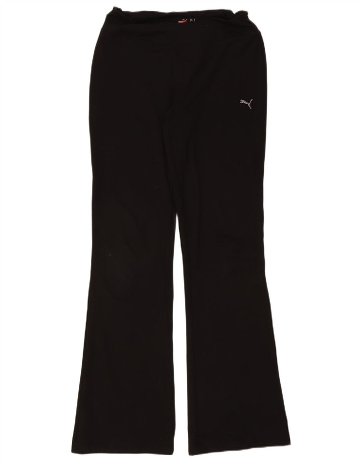 Damskie spodnie dresowe Puma Flare UK 14, duże czarne