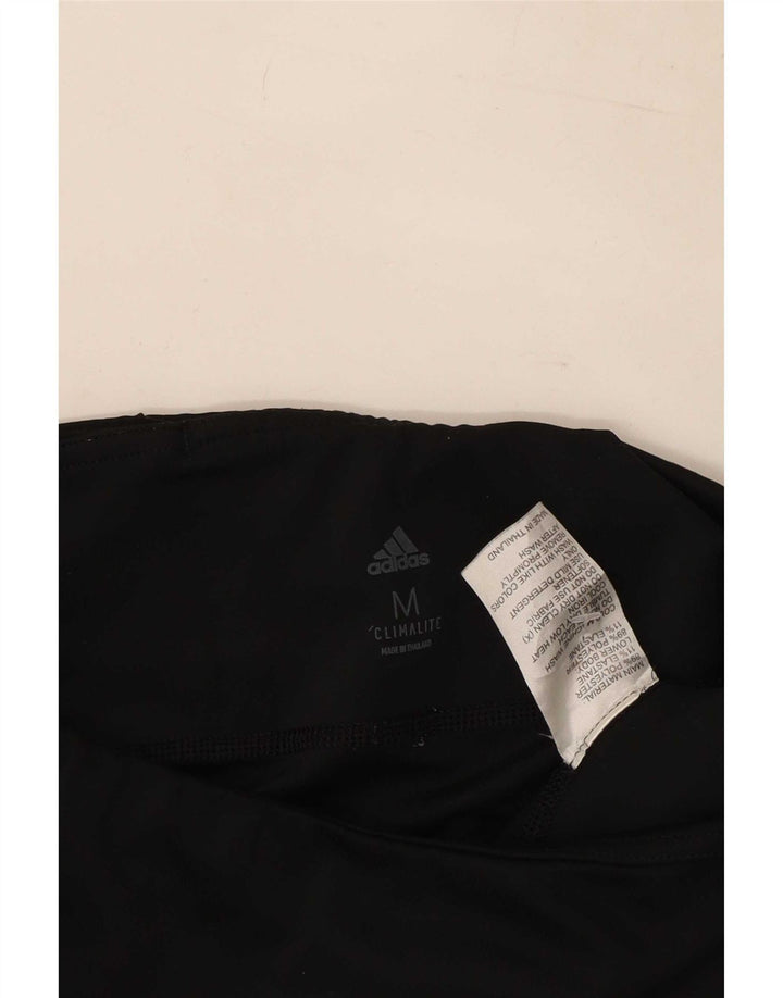 Damskie legginsy Adidas Climalite UK 12, średni czarny poliester