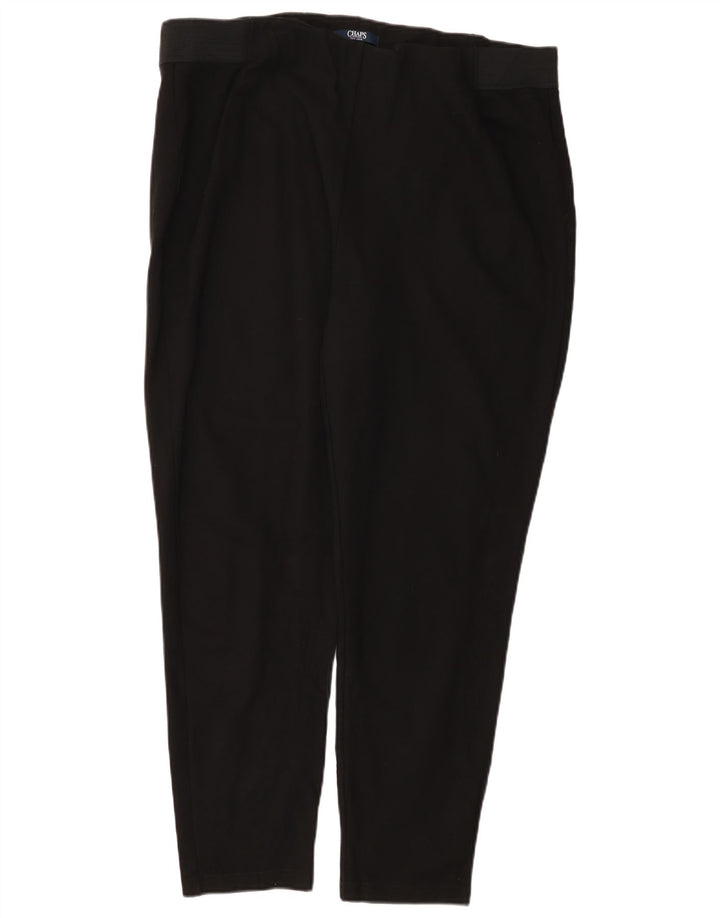 Legginsy damskie Chaps UK 20 2XL Czarna wiskoza