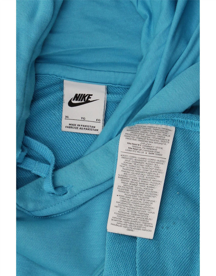 Męska bluza z kapturem Nike XL, niebieska