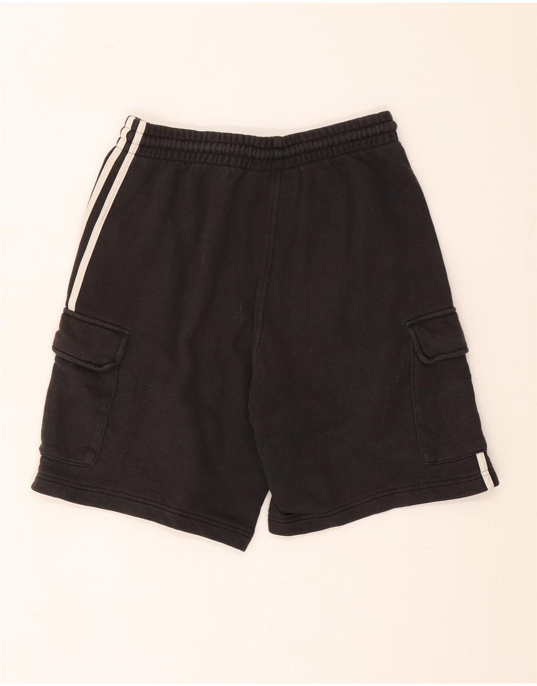 Męskie spodenki sportowe Adidas, średnioszare, bawełniane