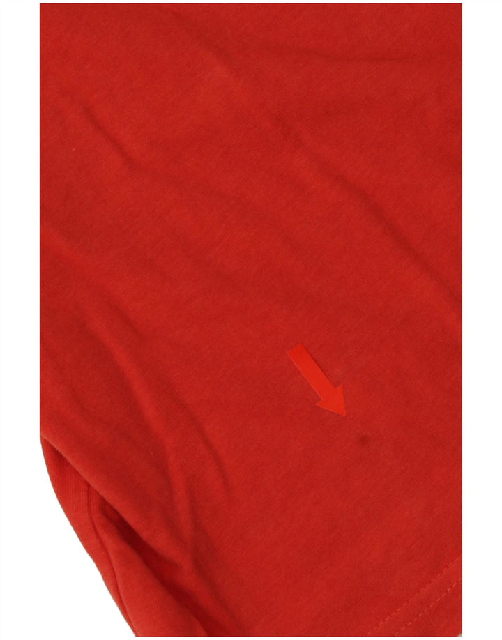 Męski T-shirt Tommy Hilfiger z grafiką, średni pomarańczowy
