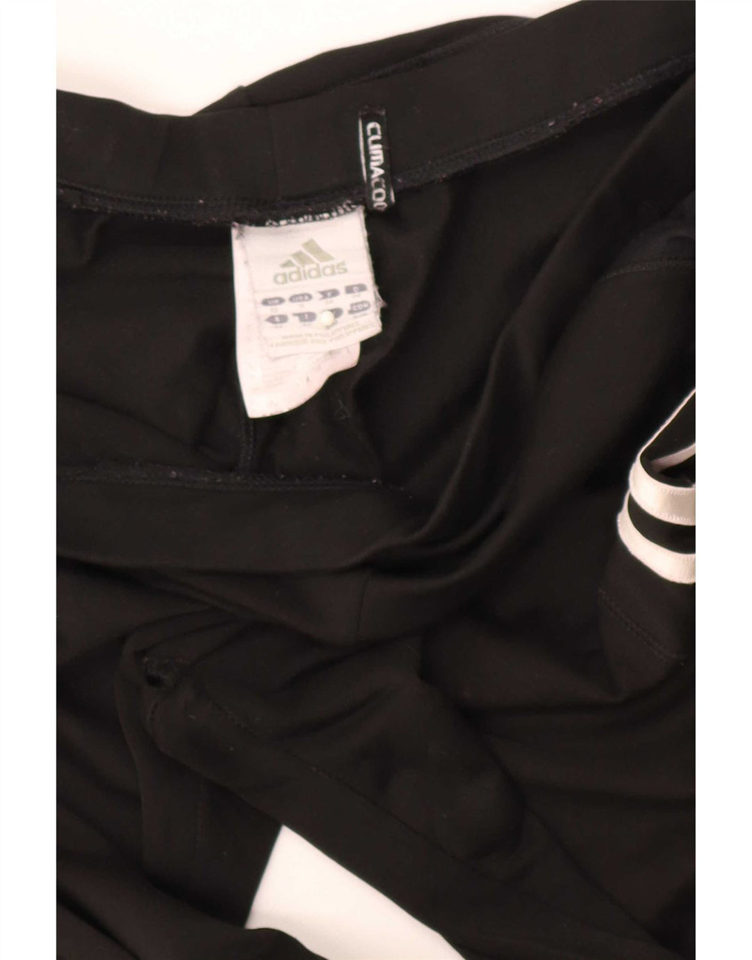 Legginsy damskie Adidas UK 10, małe, czarne, poliestrowe