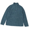 Męski sweter polarowy Mountain Warehouse z zamkiem błyskawicznym, średnioniebieski, nakrapiany