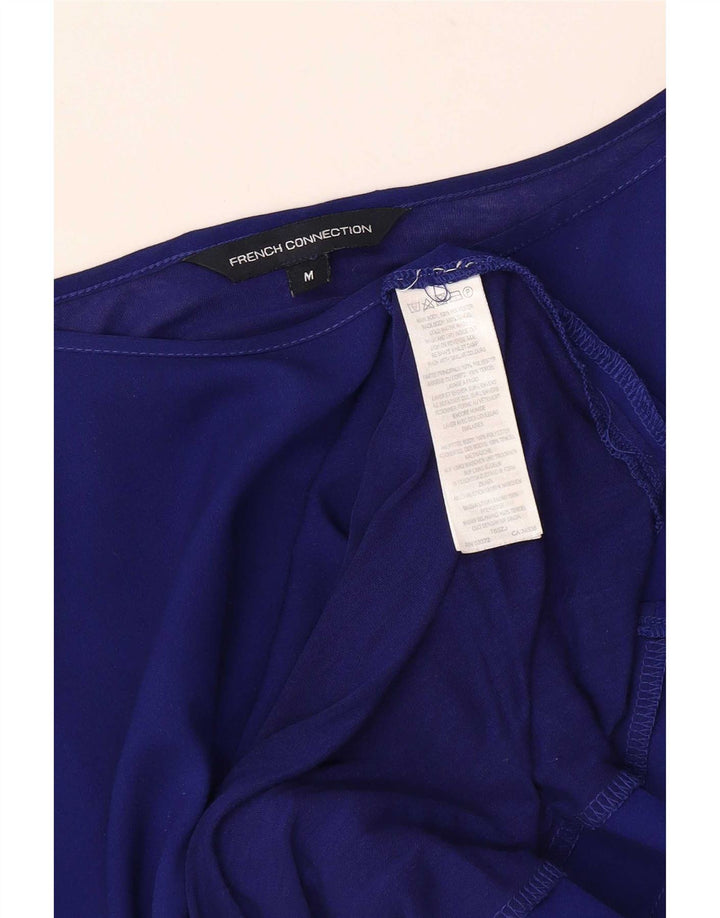 T-shirt damski French Connection Top UK 14 Medium Blue Poliester
