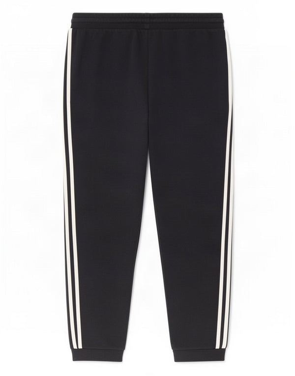 Adidas Męskie Spodnie Dresowe Joggery Duże Czarne Bawełniane