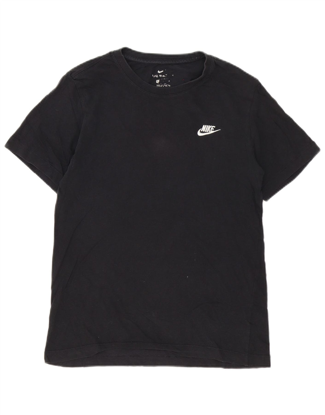 T-shirt męski Nike, mały, czarny, bawełniany