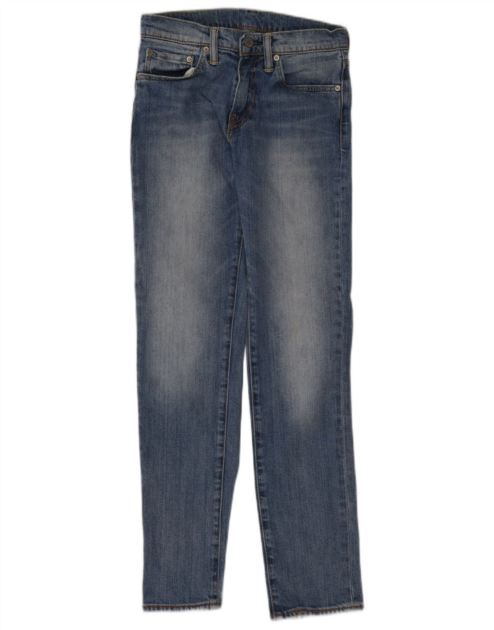 Męskie jeansy Levi's 511 Slim W28 L32 Niebieska bawełna