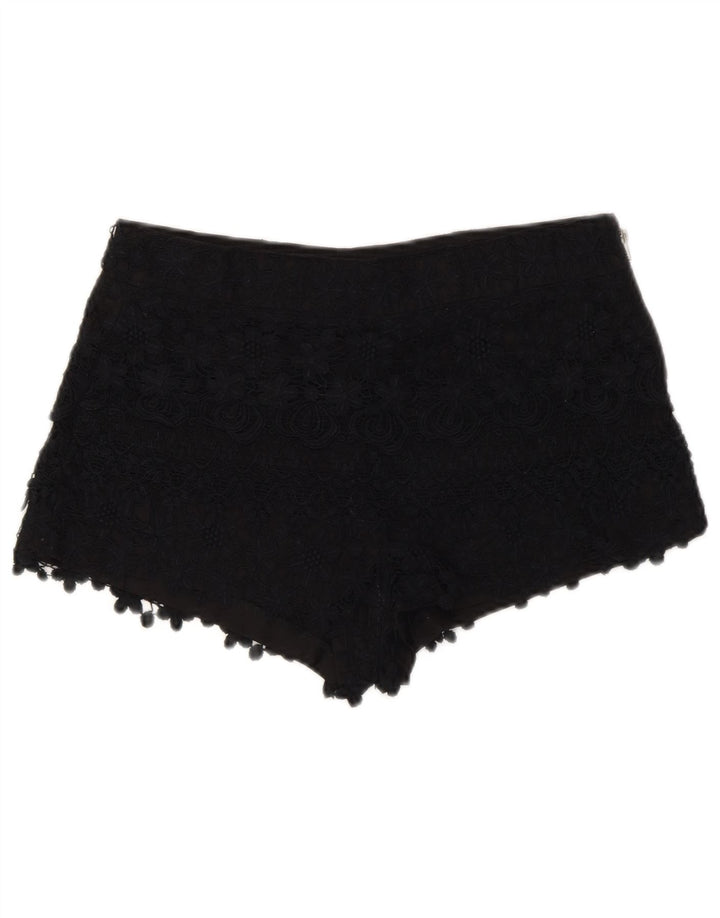 Damskie spodenki Zara XS W24 w czarne kwiaty