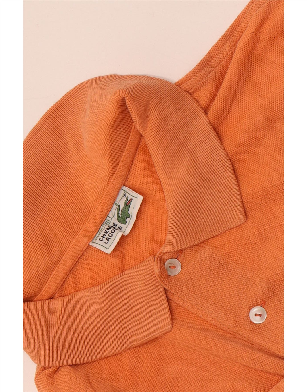 Męska koszulka polo Lacoste, rozmiar 6, XL, pomarańczowa