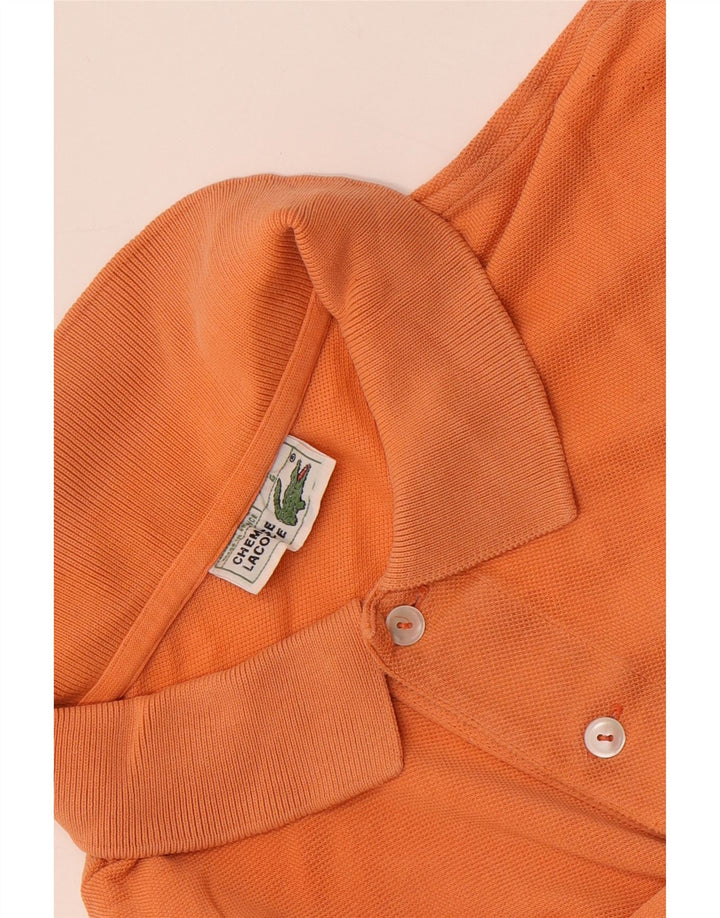 Męska koszulka polo Lacoste, rozmiar 6, XL, pomarańczowa