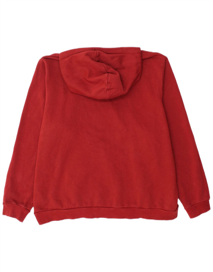 Męski sweter z kapturem PUMA 2XL, czerwony, bawełniany