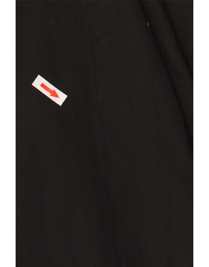 Damska plisowana spódnica Tommy Hilfiger US 8 Medium W32 Czarna wełna