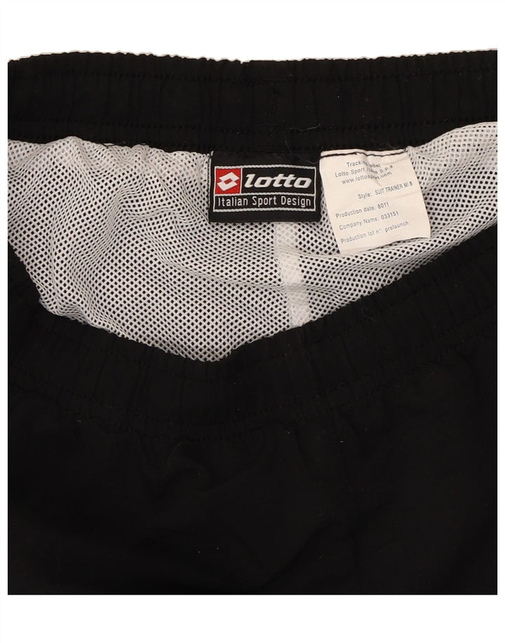 LOTTO Mens Tracksuit Trousers Small Black Vintage Lotto and Second-Hand Lotto from Messina Hembry 