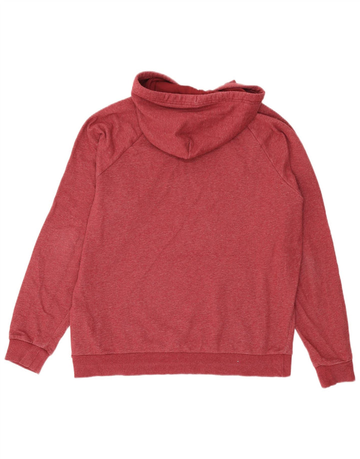Męski sweter z kapturem Under Armour, duży, czerwony, bawełniany