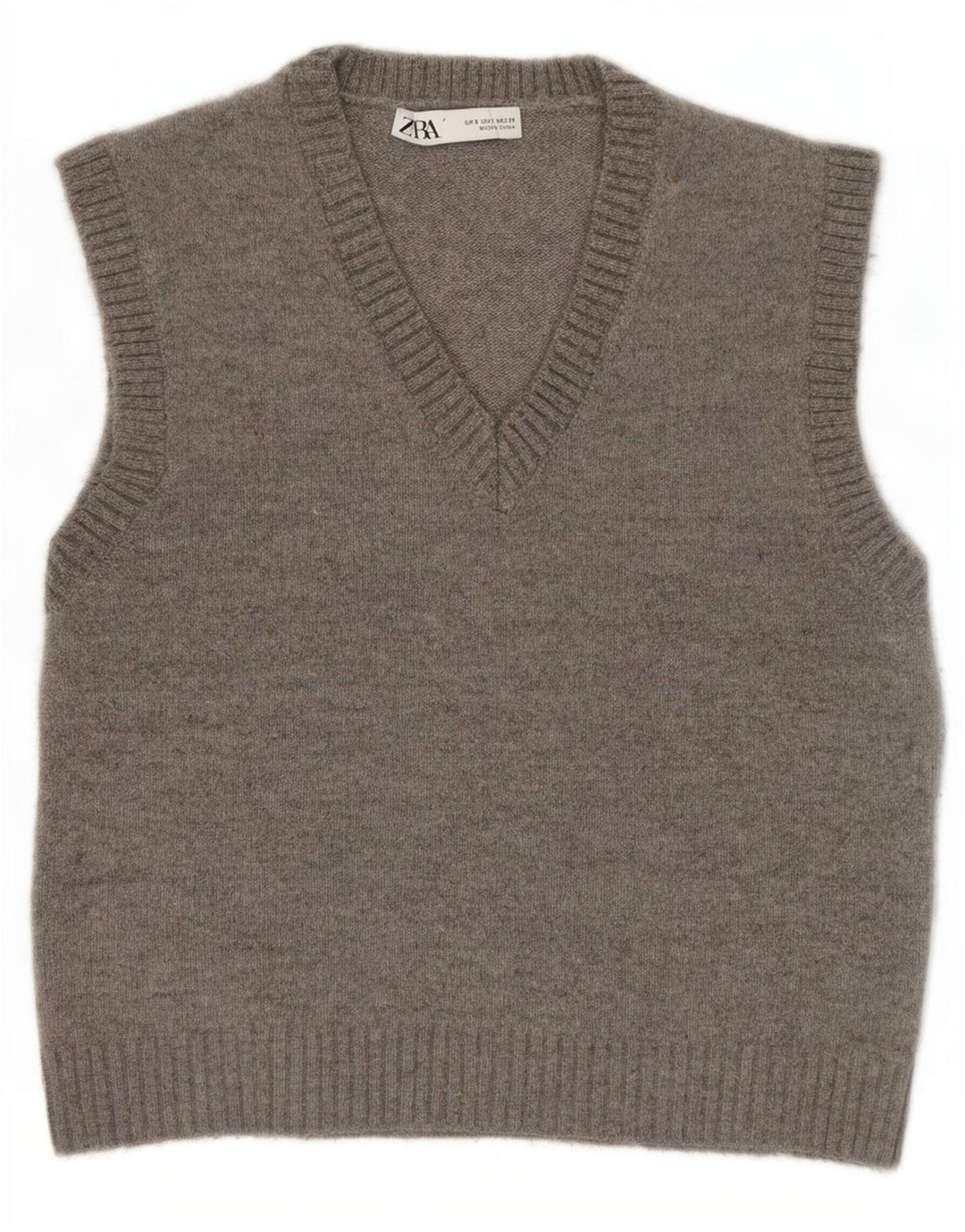 Tank top damski Zara UK 10, mały, szary