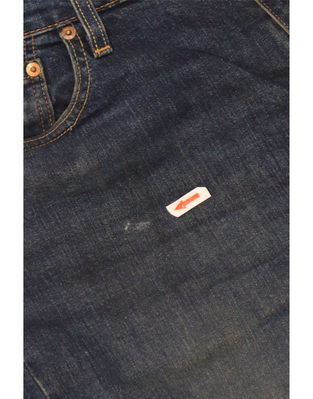 Męskie jeansy Levi's 511 Slim W38 L27 Granatowa bawełna