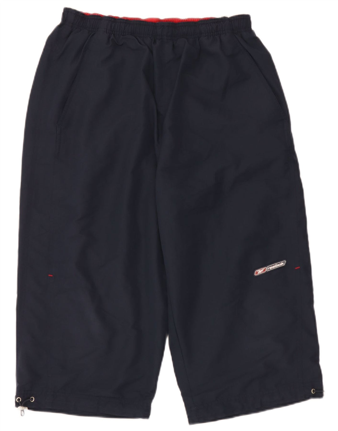 Męskie spodnie dresowe Adidas Capri XL granatowe, poliestrowe
