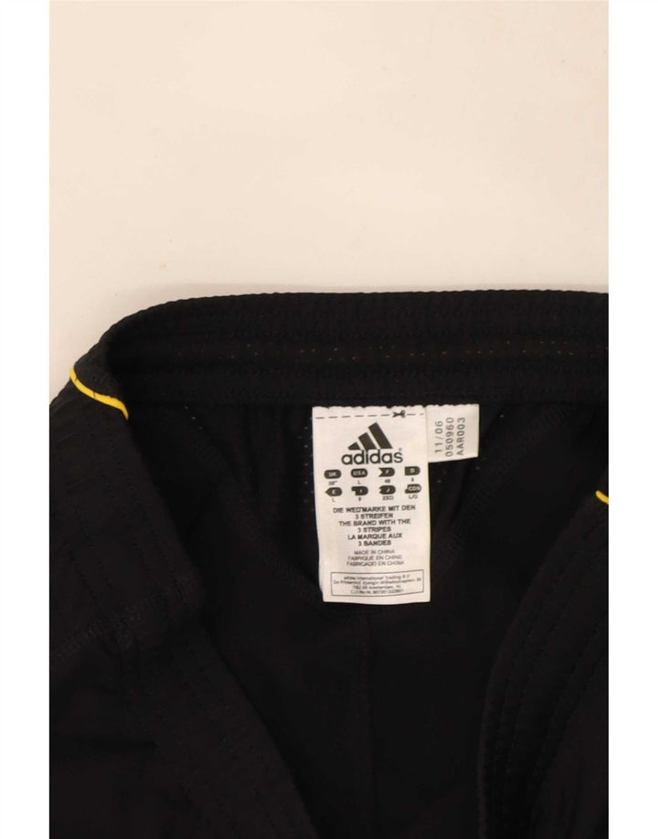 Męskie spodnie dresowe Adidas XS, czarne, poliestrowe