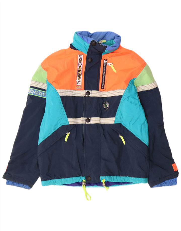Diadora Boys Windbreaker Jacket 11-12 Years XL  Navy Blue Polyamide