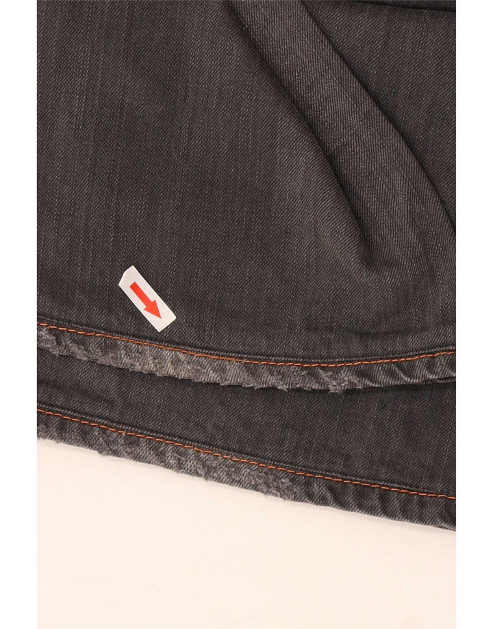 Damskie jeansy Bootcut Replay W26 L27 Szara bawełna