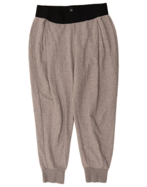 Damskie spodnie dresowe Adidas Joggers UK 14 Średni szary Kolorblok