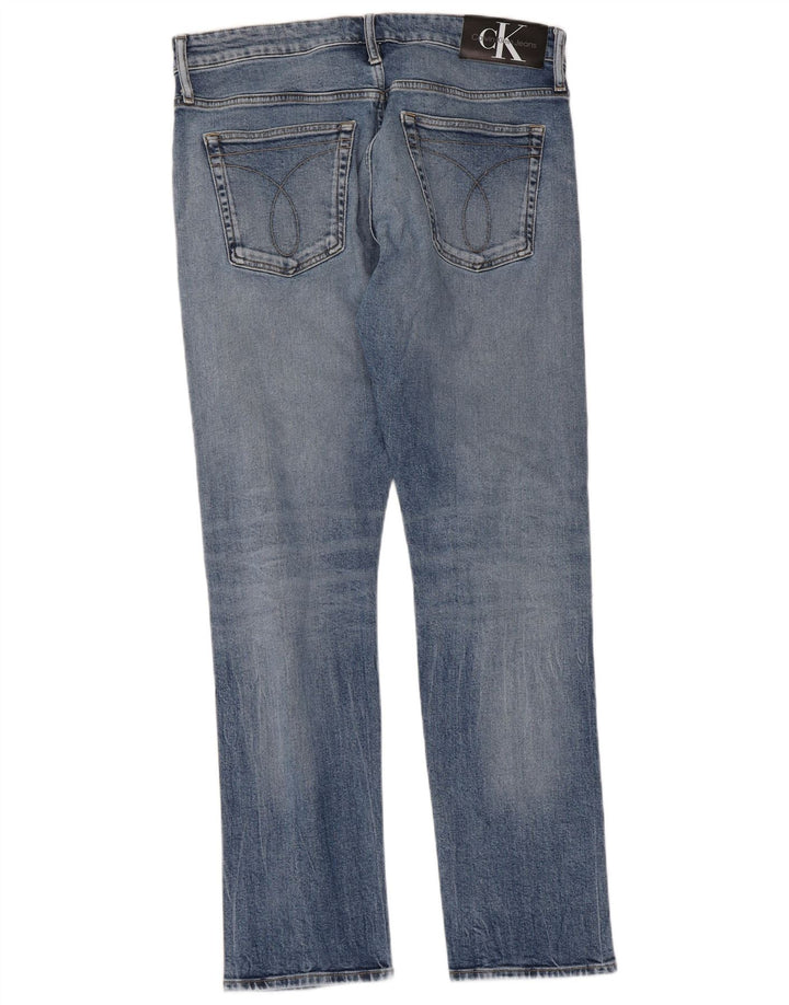 Męskie jeansy Calvin Klein W34 L32 Niebieskie