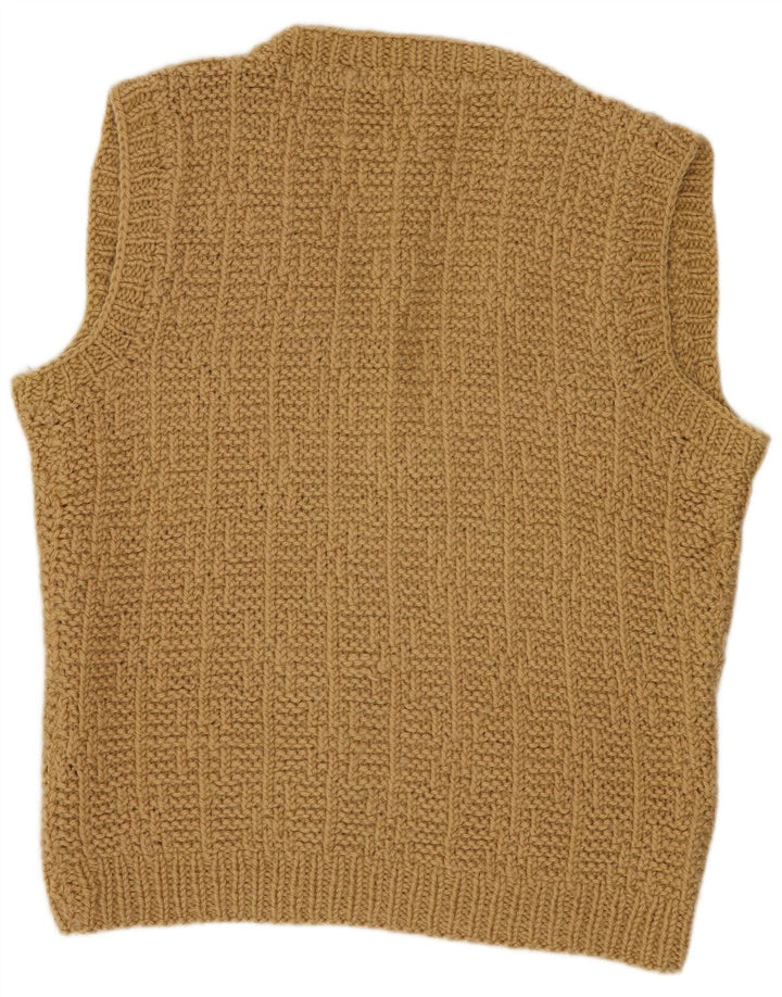 Podkoszulek męski w stylu vintage, duży, żółty