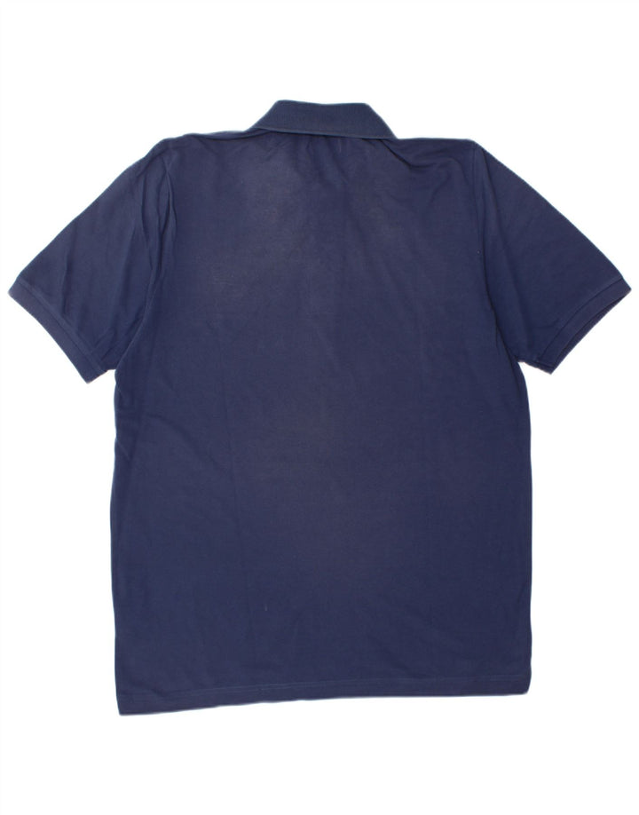 KAPPA Mens Polo Shirt XL Navy Blue Cotton