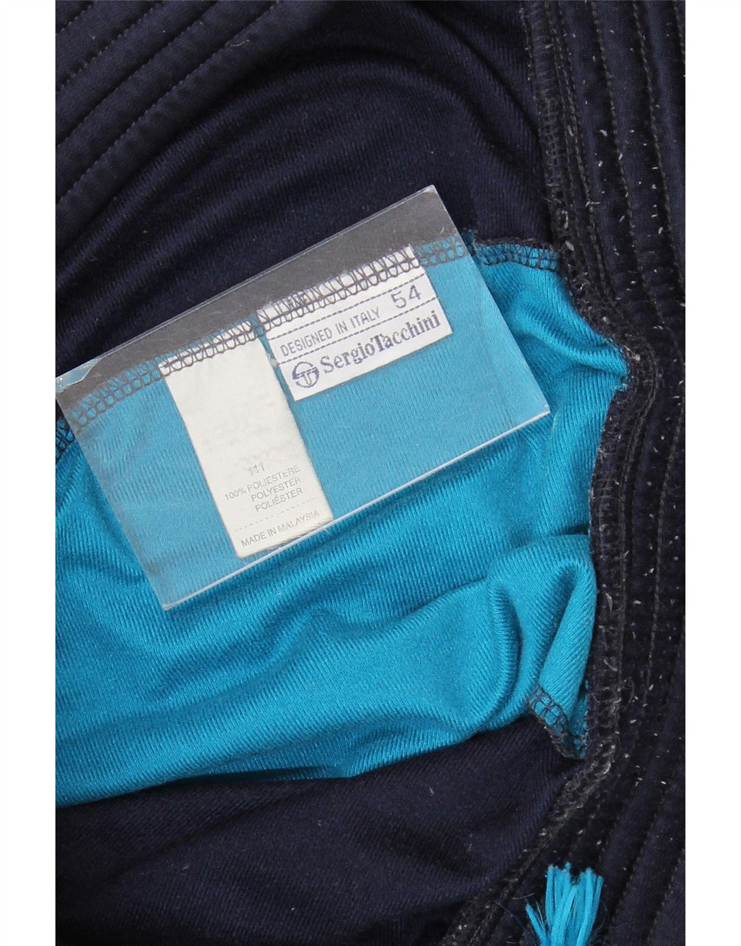 Pełny dres męski Sergio Tacchini IT 54 XL w kolorze granatowym