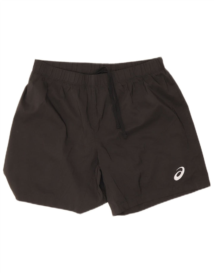 Damskie spodenki sportowe Asics UK 14, średni czarny poliester