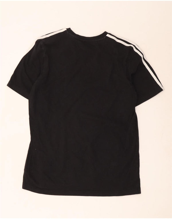 Adidas Męski T-shirt Top Duży Czarny Bawełniany
