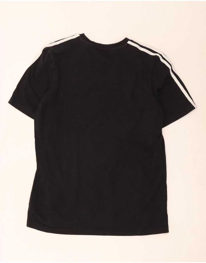 Adidas Męski T-shirt Top Duży Czarny Bawełniany
