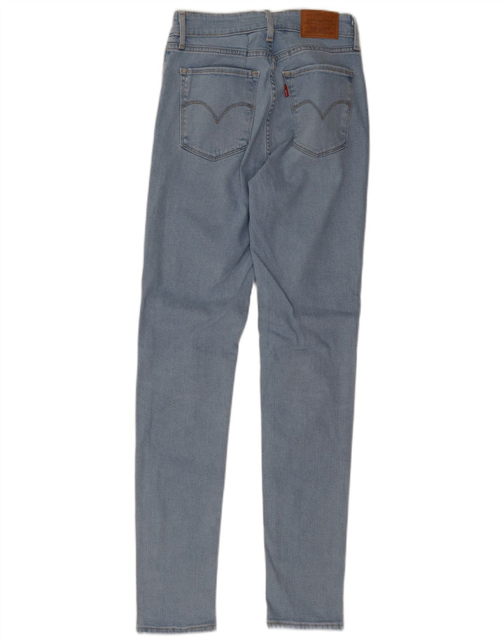 Damskie jeansy skinny Levi's W26 L30 Niebieski Lyocell