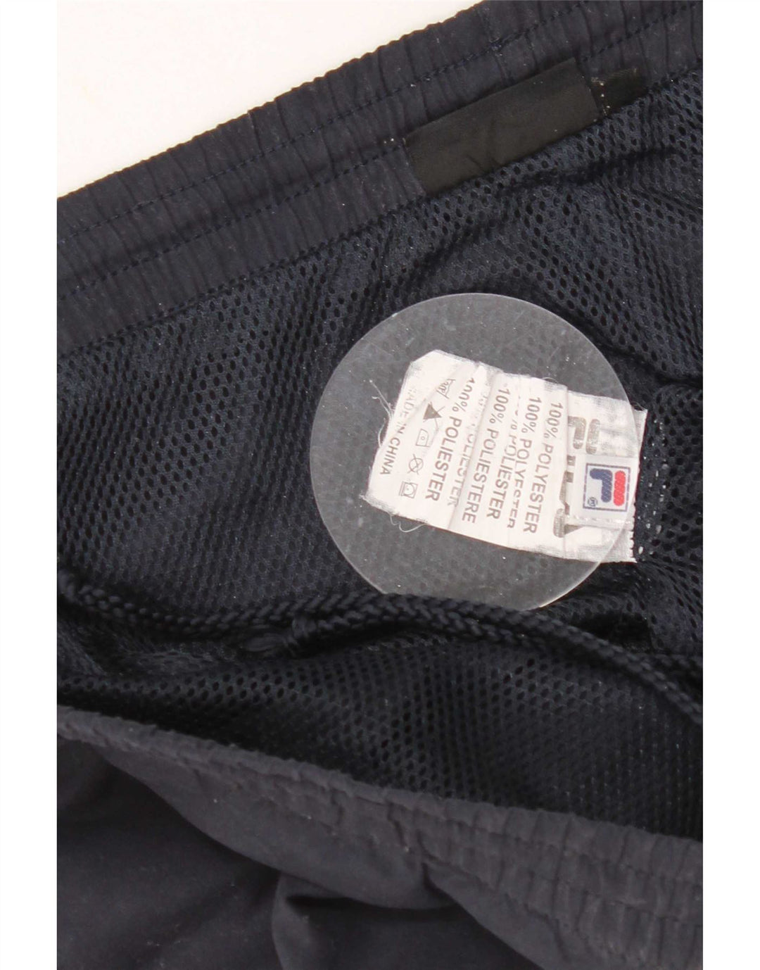 Męskie spodnie dresowe Fila XL, granatowe, poliestrowe