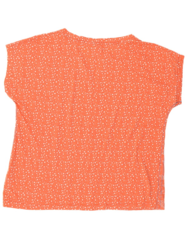 T-shirt damski White Stuff UK 18 XL, pomarańczowe, bawełniane serce