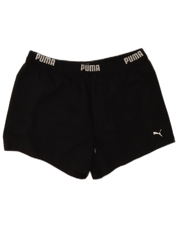 Damskie spodenki sportowe Puma Graphic UK 14, średni czarny poliester
