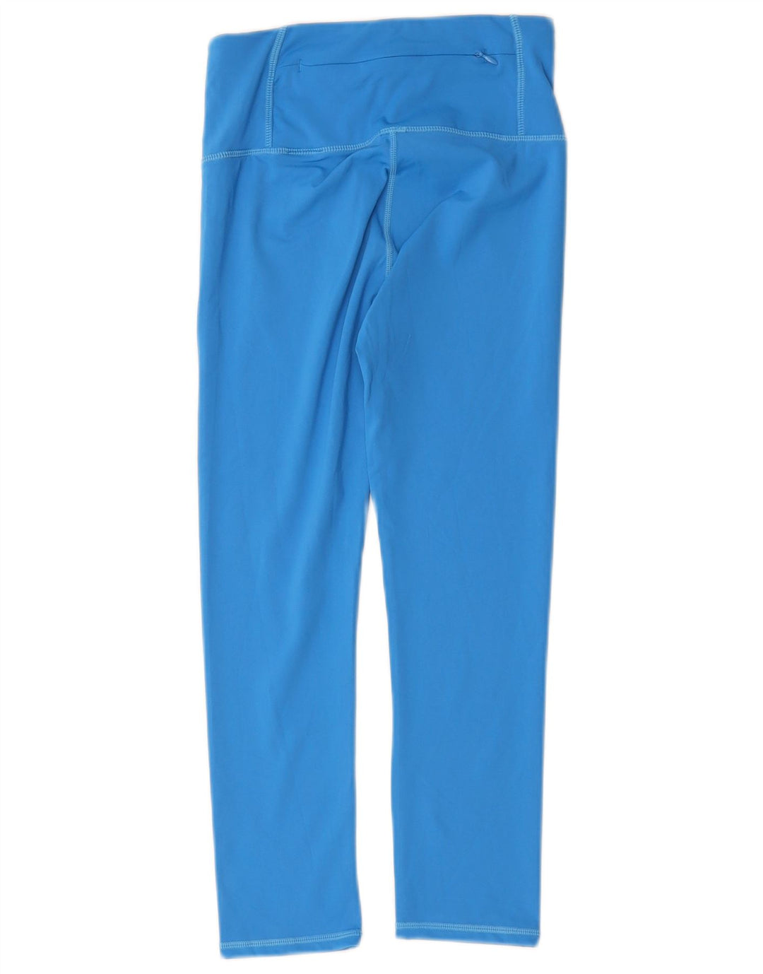 Damskie legginsy Superdry Graphic Crop UK 8, małe, niebieskie, poliestrowe