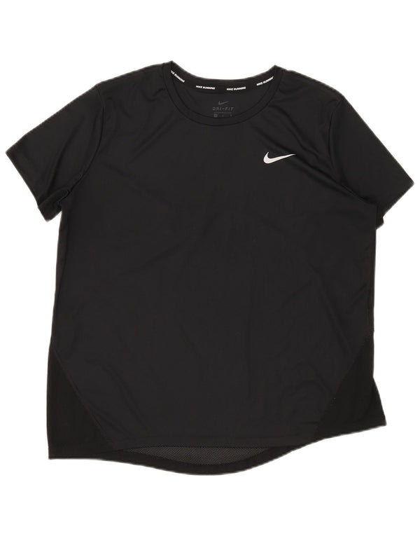 Damska koszulka Nike Dri Fit Top UK 16, duża czarna
