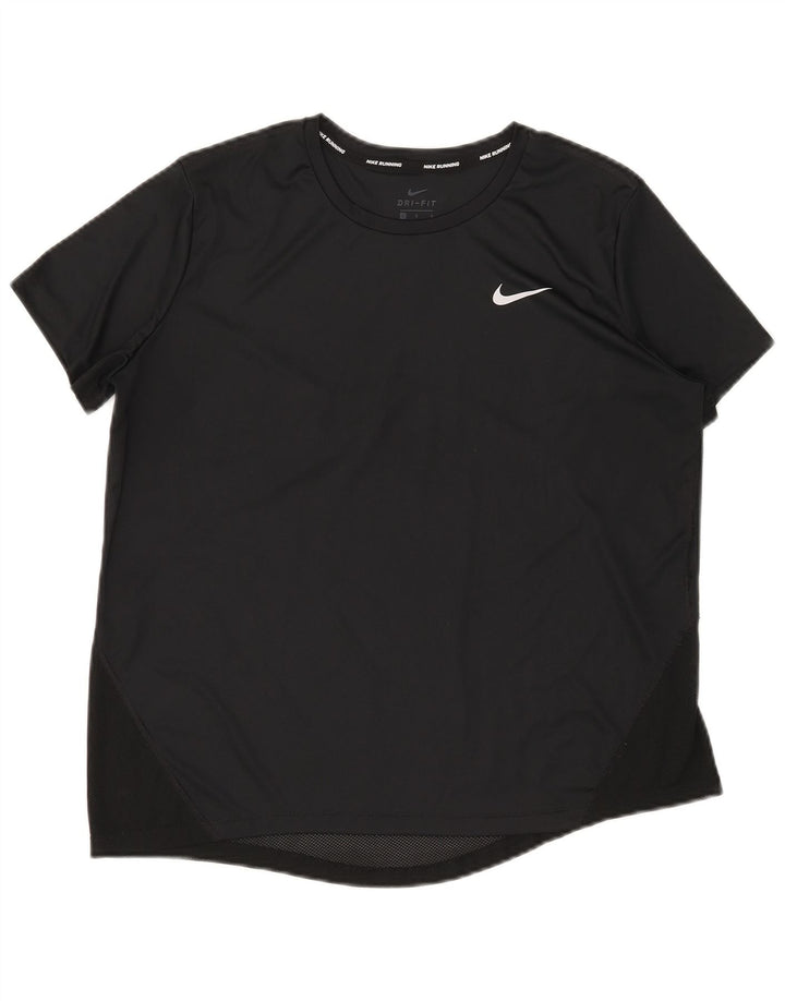 Damska koszulka Nike Dri Fit Top UK 16, duża czarna