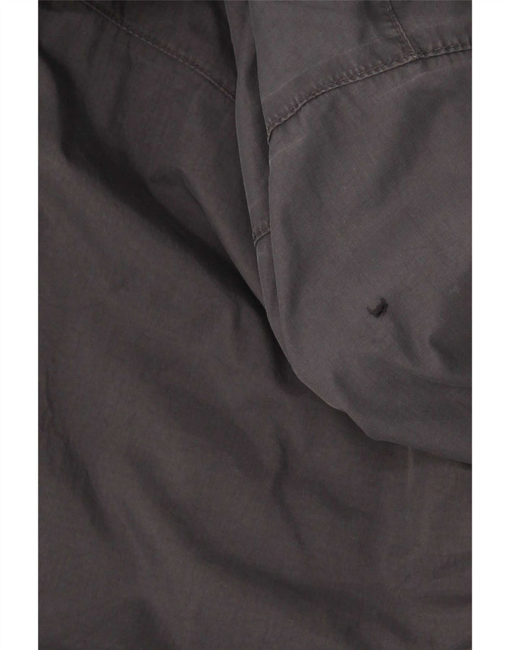 Męska kurtka przeciwdeszczowa z kapturem The North Face UK 40, duża, czarna, nylonowa