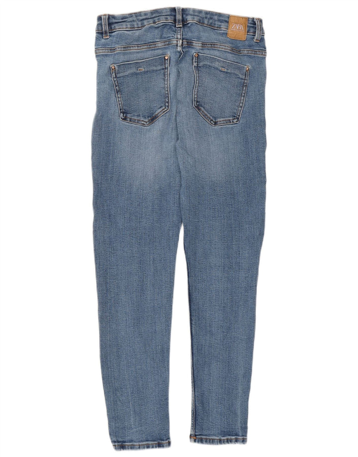 Damskie jeansy skinny Zara EU 40 Medium W30 L27 Niebieskie