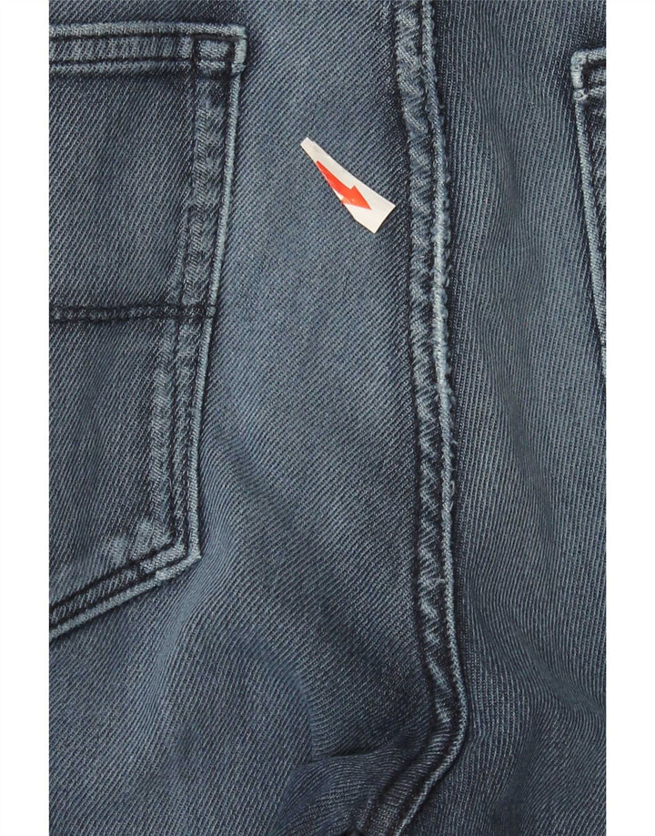 Marks & Spencer Męskie jeansy slim W36 L31 Niebieskie, bawełniane